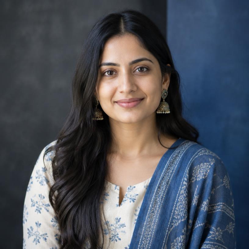 Sample portrait for Aisha Khan